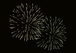Fireworks Vector Illustrations